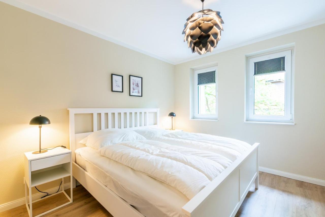 Strandvilla Meeresblick Wohnung 01 볼텐하겐 외부 사진