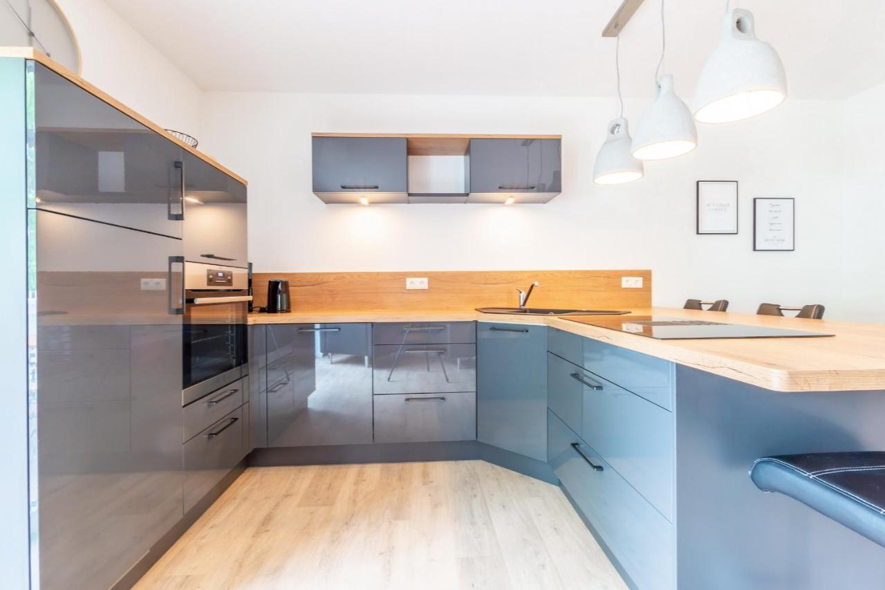 Strandvilla Meeresblick Wohnung 01 볼텐하겐 외부 사진