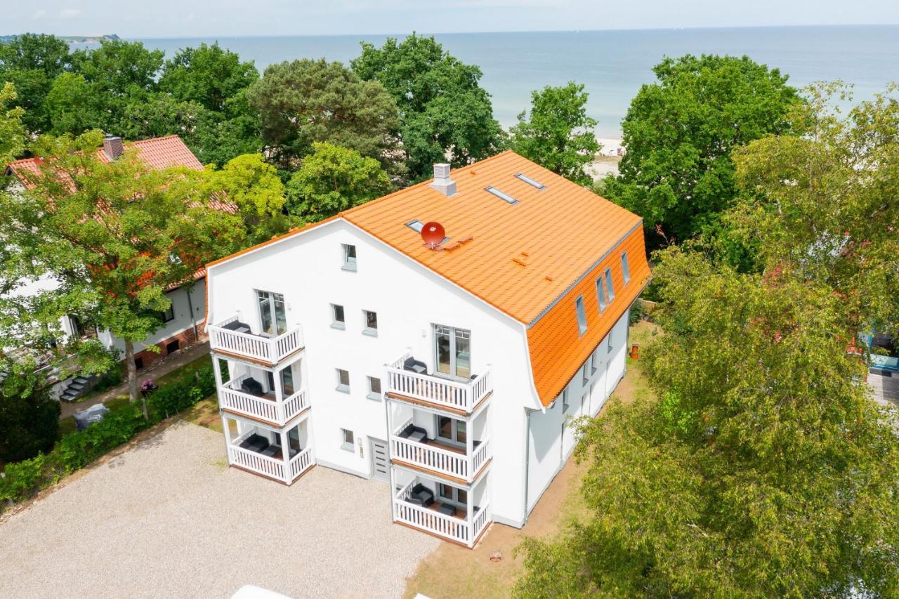Strandvilla Meeresblick Wohnung 01 볼텐하겐 외부 사진